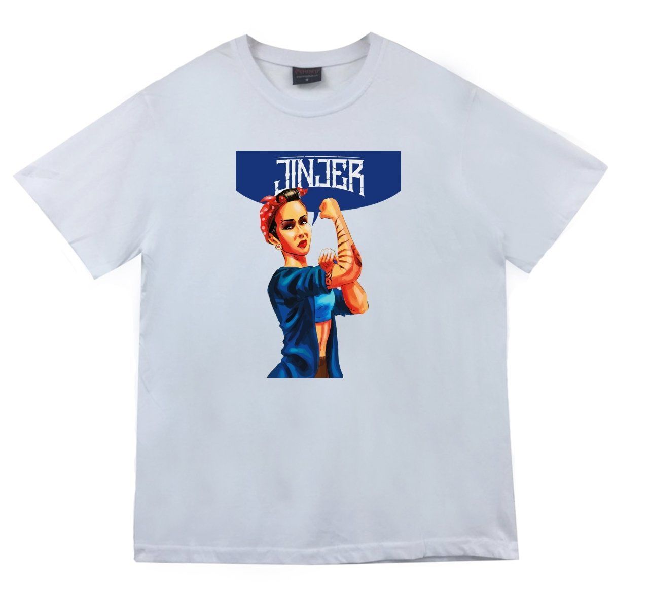 Jinjer Baskılı T-shirt