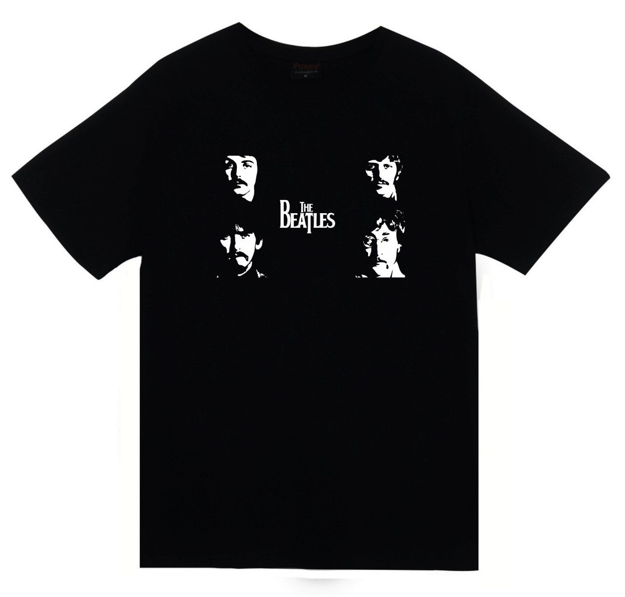 The Beatles Baskılı T-shirt