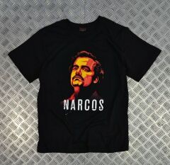 NARCOS PABLO ESCOBAR Baskılı T-shirt
