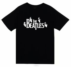 The Beatles Baskılı T-shirt