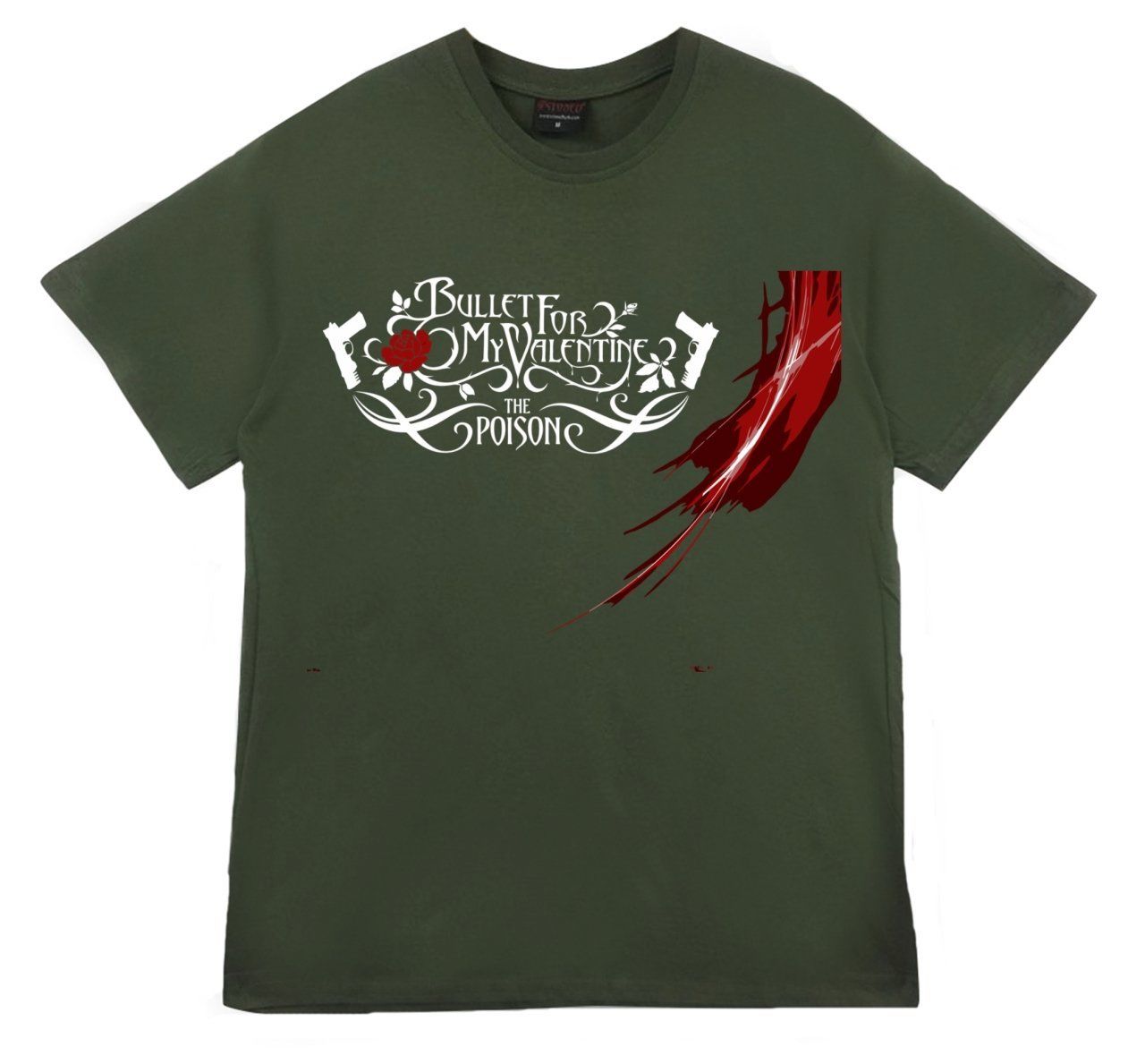 Bullet For My Valentine Baskılı T-shirt