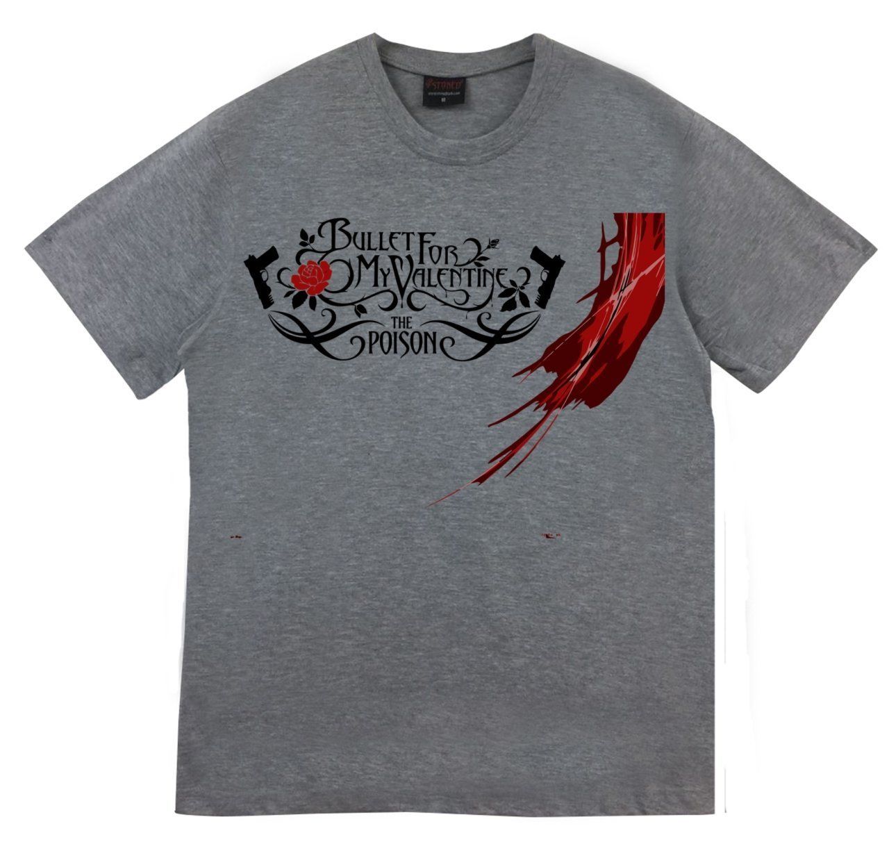 Bullet For My Valentine Baskılı T-shirt