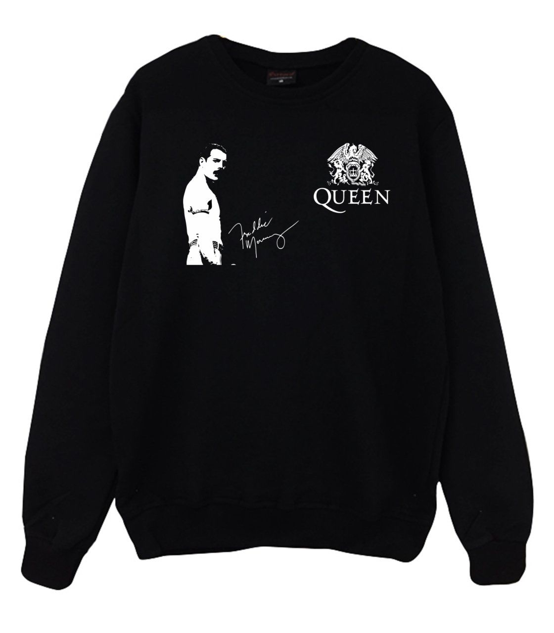 Queen Baskılı Sweatshirt