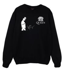 Queen Baskılı Sweatshirt