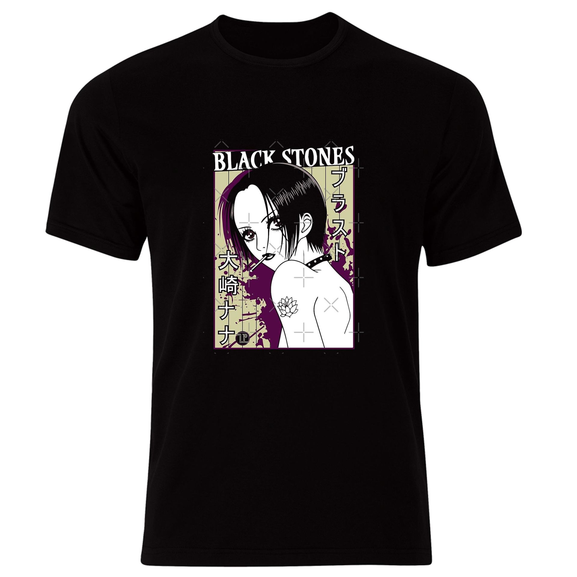 Black Stones - Nana Anime Baskılı Tshirt