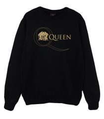 Queen Baskılı Sweatshirt