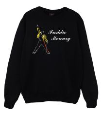 Queen Baskılı Sweatshirt