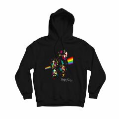Pink Floyd Baskılı Kapşonlu Sweatshirt