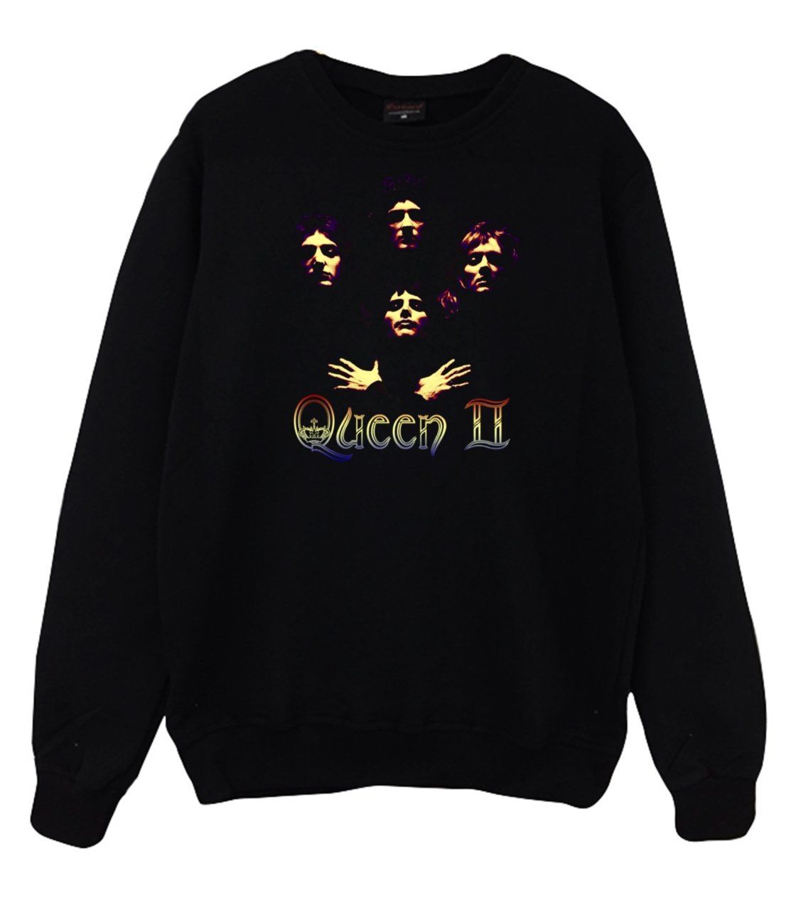 Queen Baskılı Sweatshirt