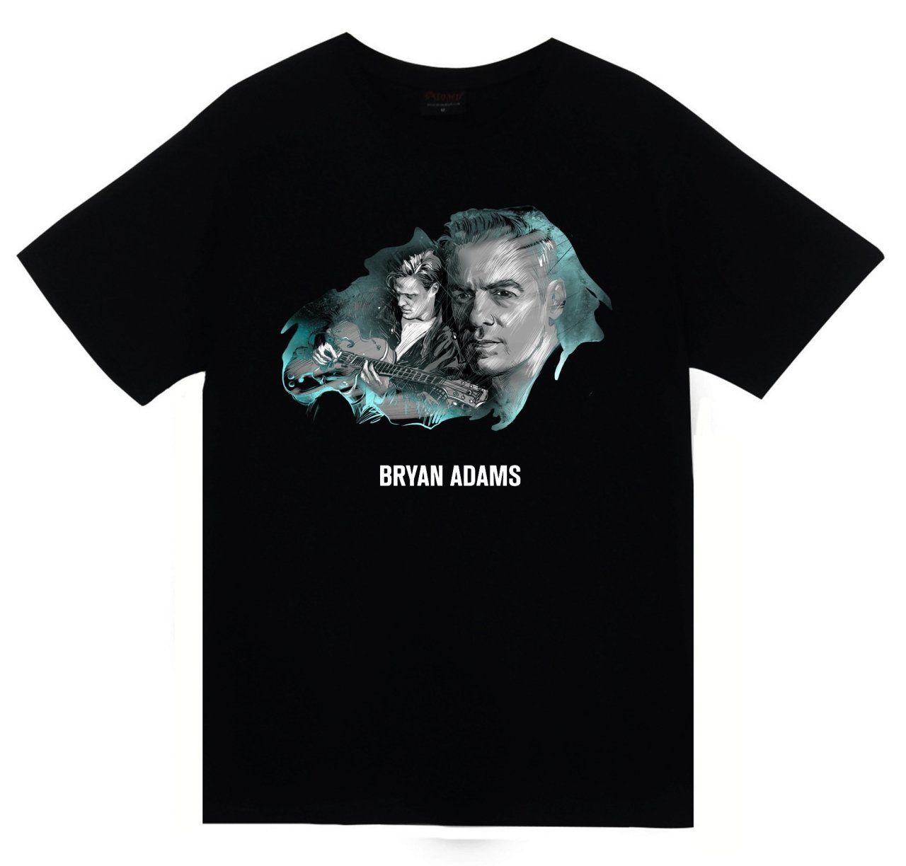 Bryan Adams Baskılı T-Shirt