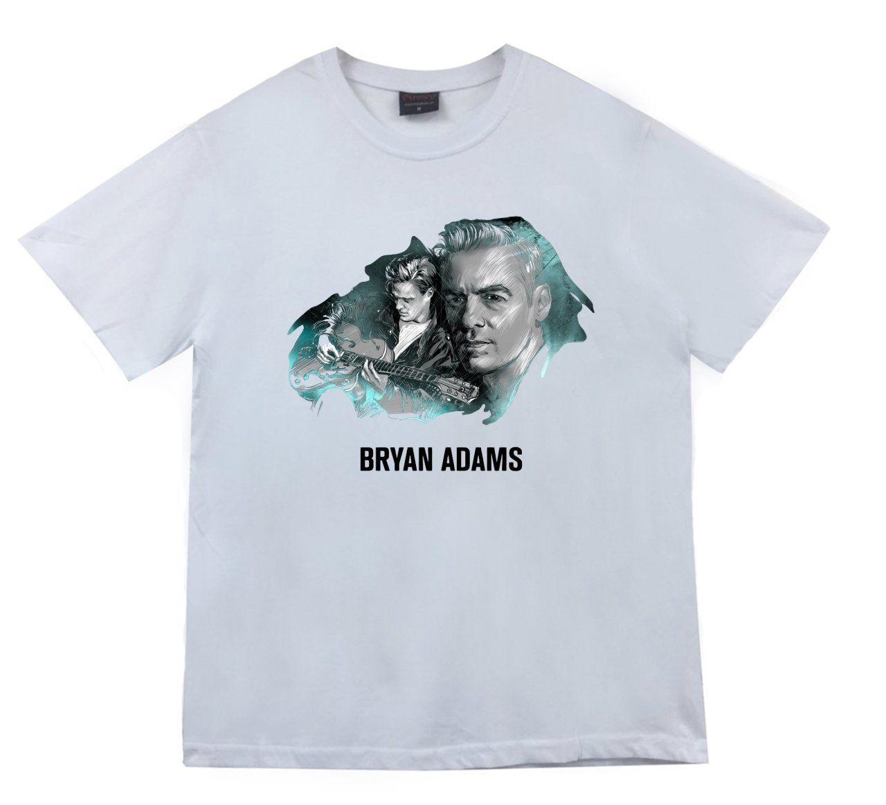 Bryan Adams Baskılı T-Shirt