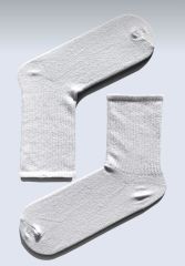 Düz Beyaz Renk Çorap