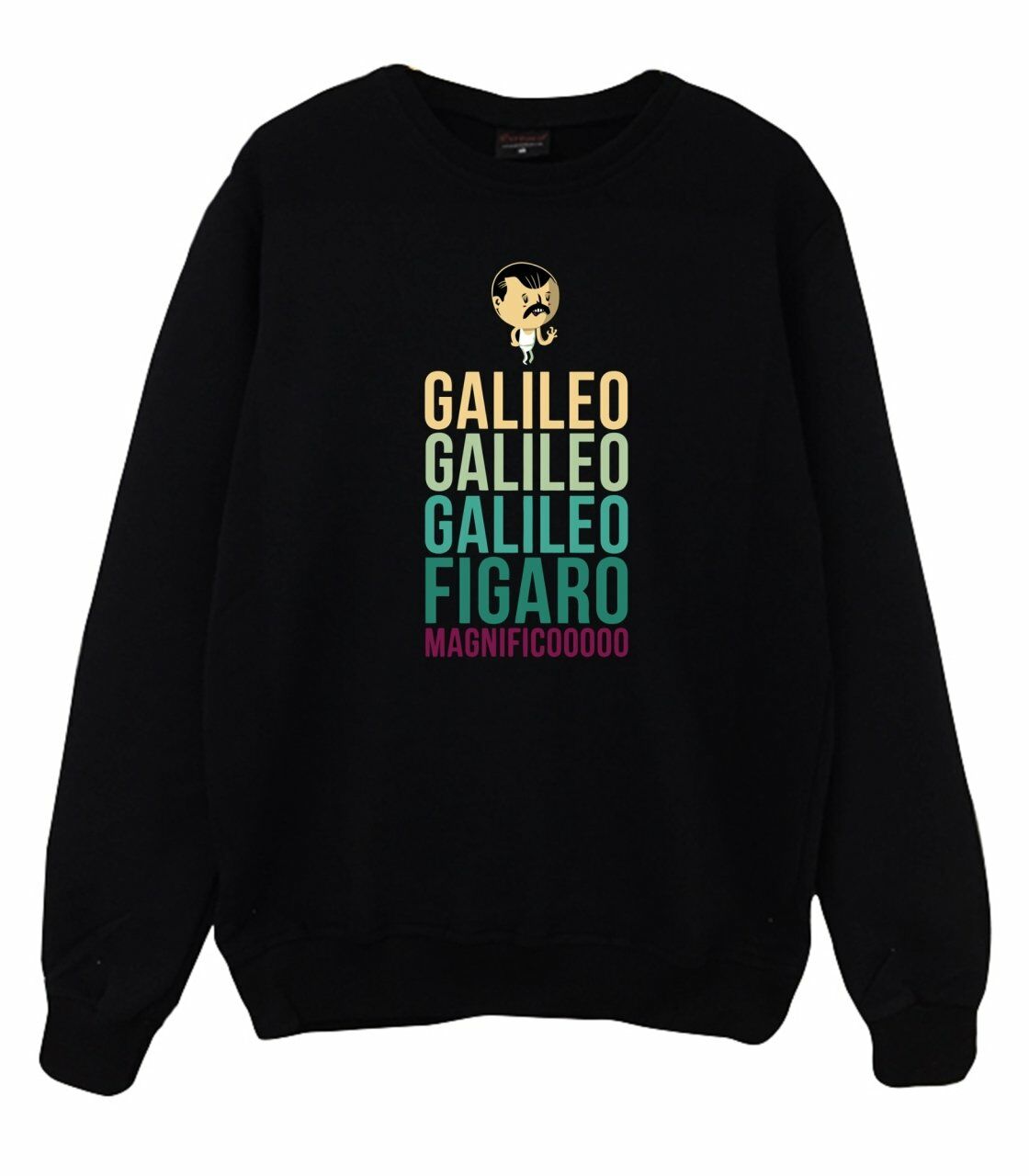 Queen Baskılı Sweatshirt