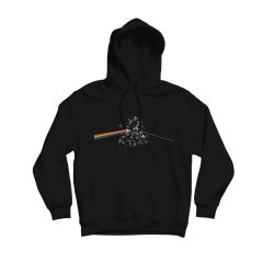 Pink Floyd Baskılı Kapşonlu Sweatshirt