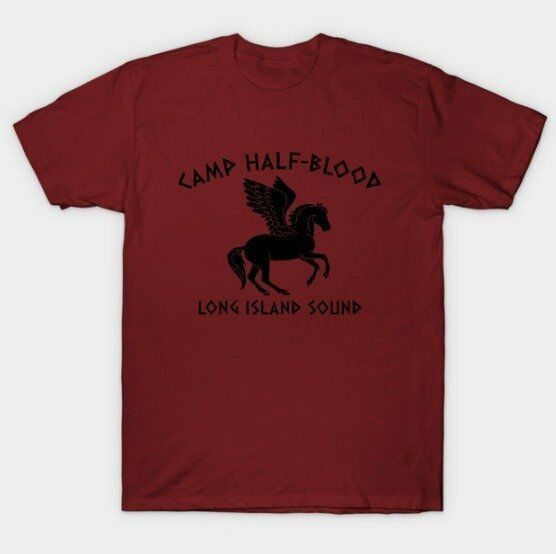Camp Half Blood Long Island Sound Baskılı T-shirt