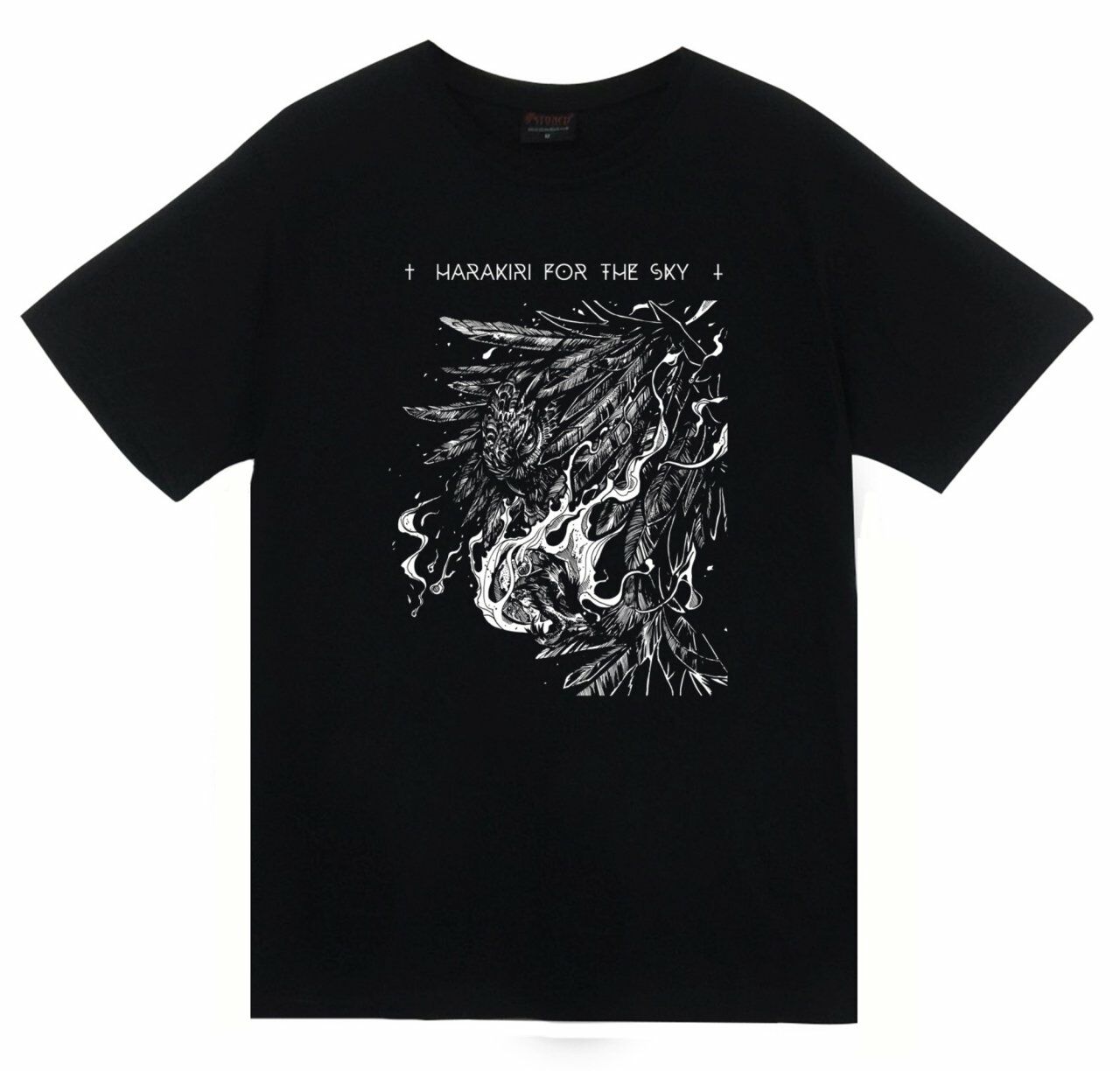 Harakiri For Sky Arson Baskılı T-shirt