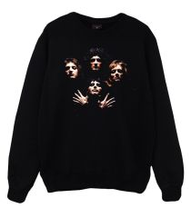Queen Baskılı Sweatshirt