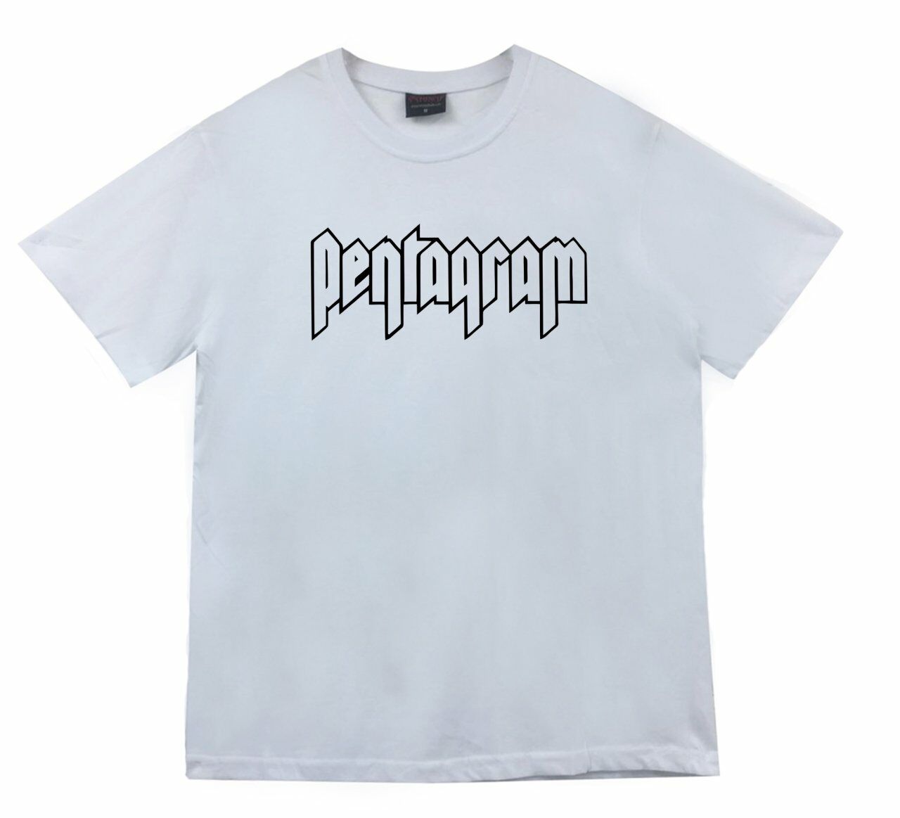 Pentagram Baskılı T-shirt