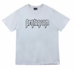 Pentagram Baskılı T-shirt