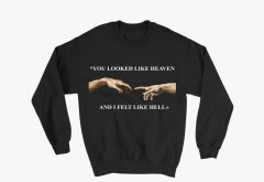 Creation of Adams Baskılı Sweatshirt