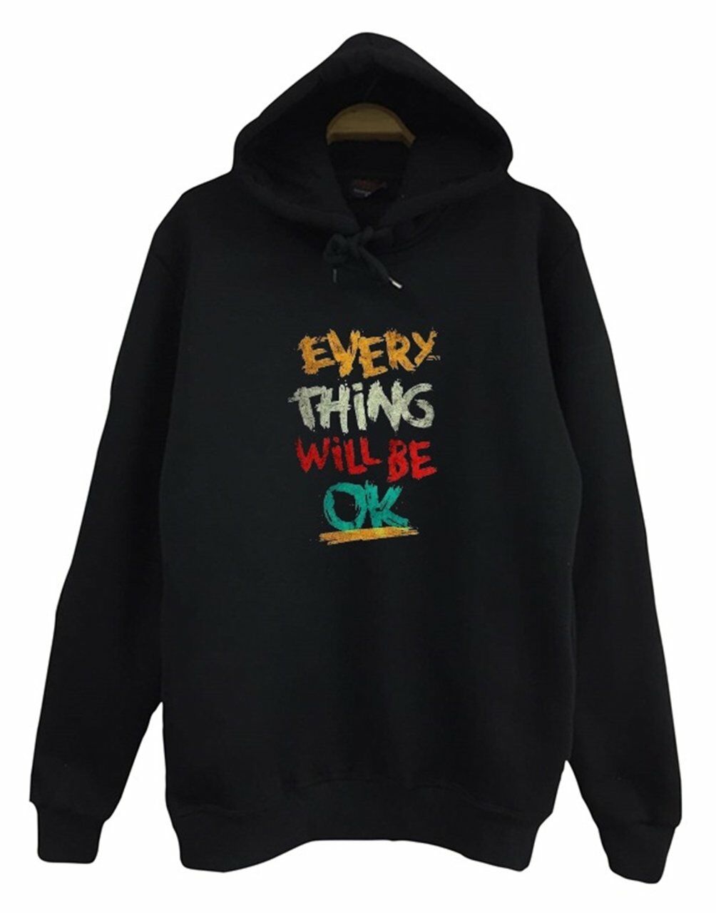 Everything Will Be OK Baskılı Sweatshirt