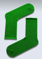 Düz Yeşil Renk Çorap