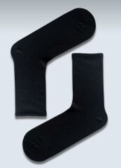 Düz Siyah Renk Çorap