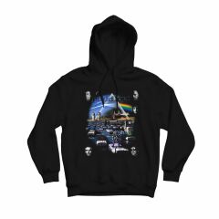 Pink Floyd Baskılı Kapşonlu Sweatshirt