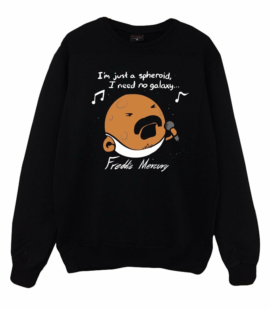 Queen Baskılı Sweatshirt