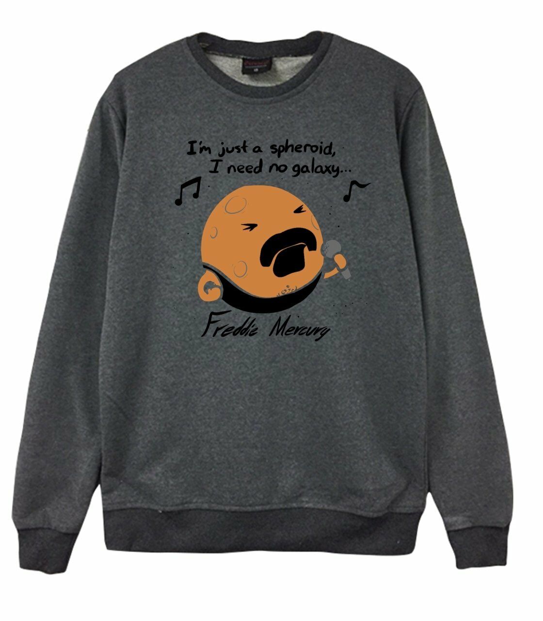 Queen Baskılı Sweatshirt