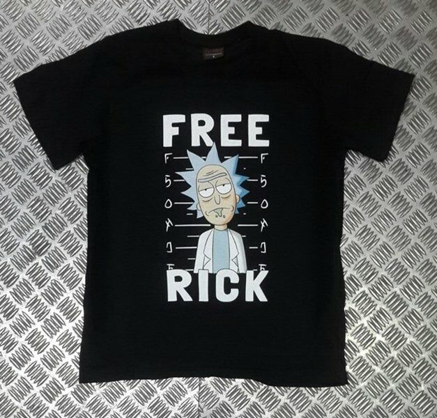 RICK Baskılı T-shirt