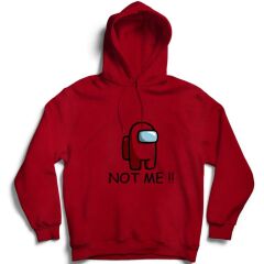 Among Us Oyun Baskılı Kapüşonlu Sweatshirt
