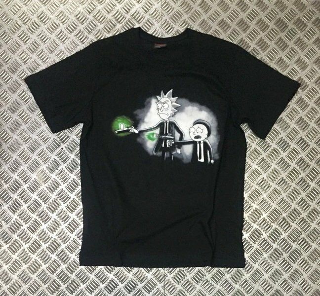 RICK Baskılı T-shirt