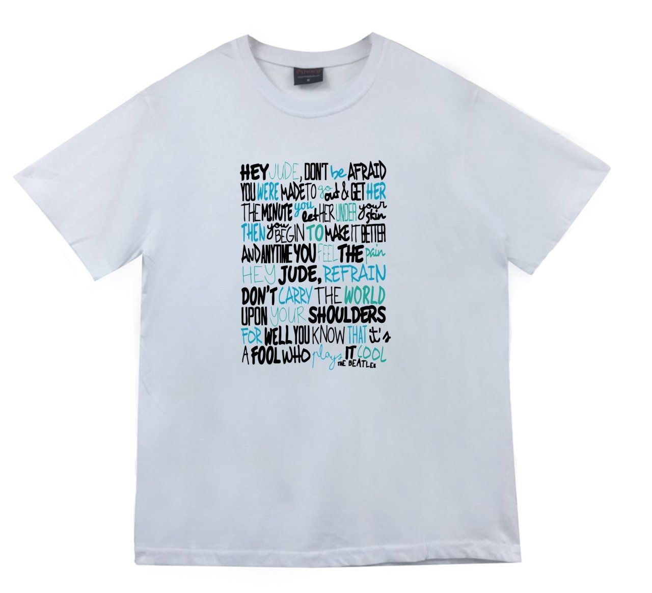 The Beatles Baskılı T-shirt