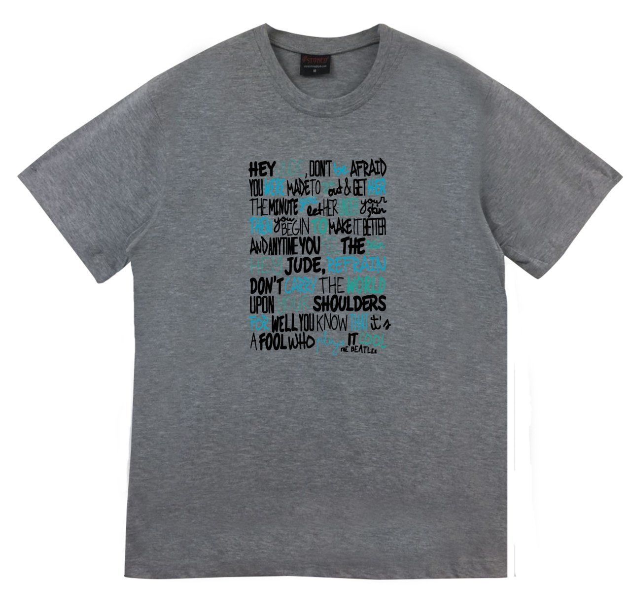 The Beatles Baskılı T-shirt