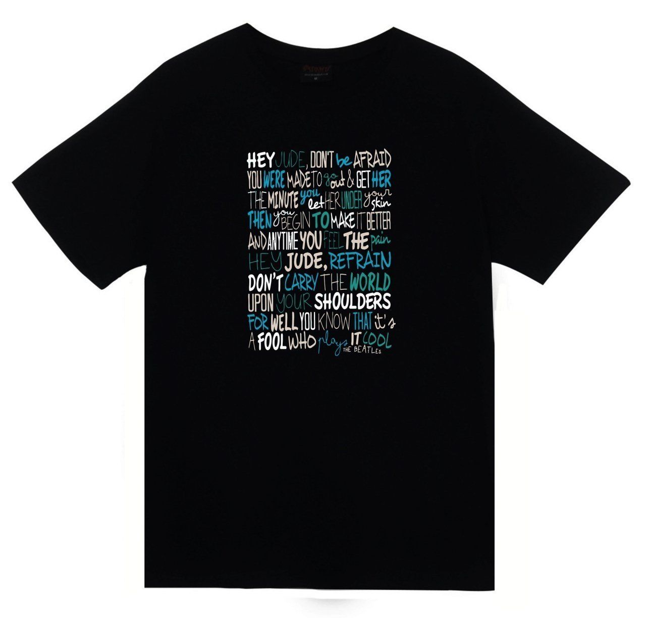 The Beatles Baskılı T-shirt