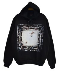 MUHAMMED ALİ Baskılı Sweatshirt SİYAH - 2XL