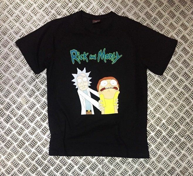 RICK Baskılı T-shirt