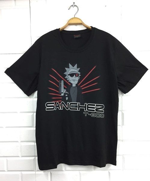 RICK Baskılı T-shirt
