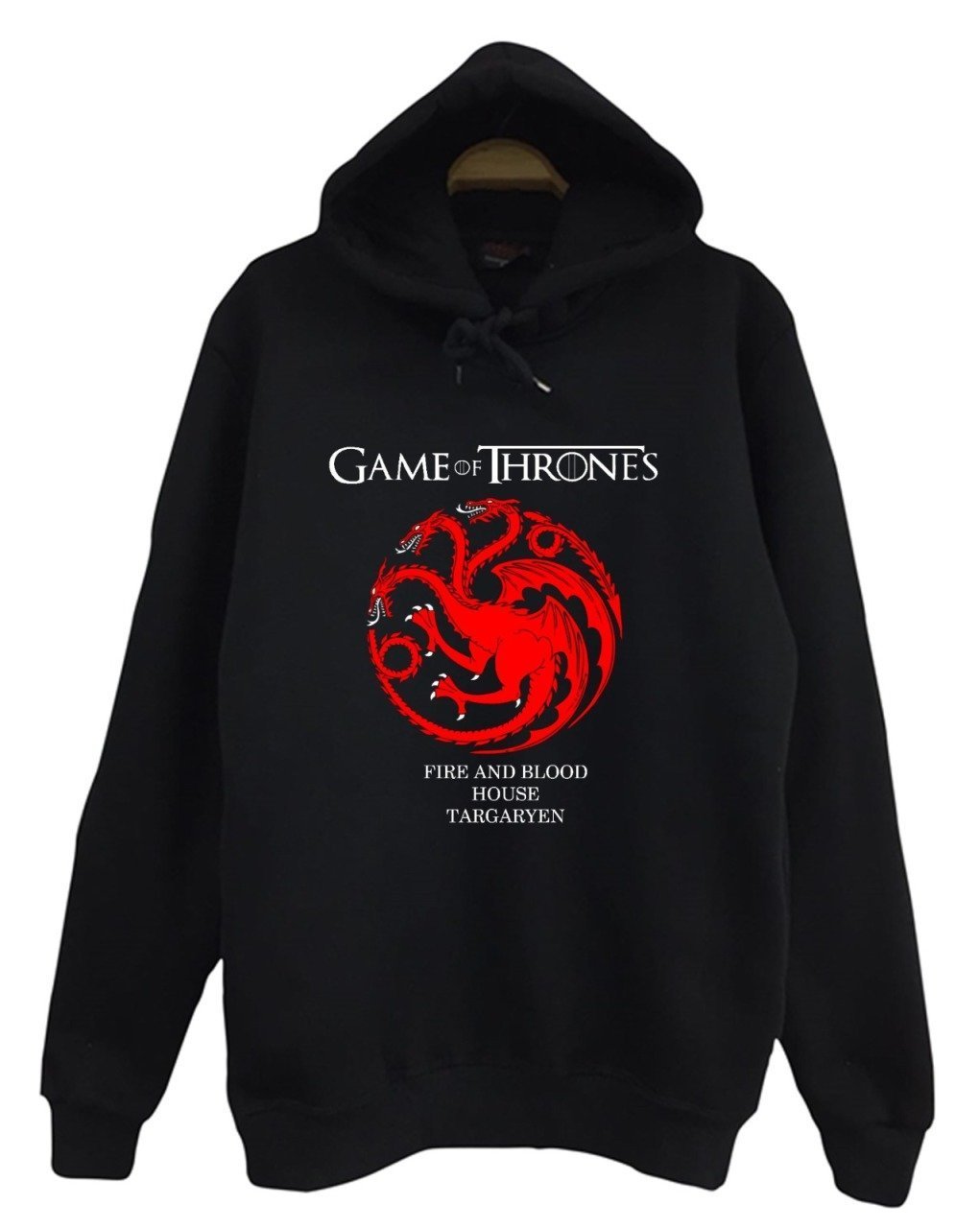 GAME OF THRONES Baskılı Sweatshirt SİYAH - M