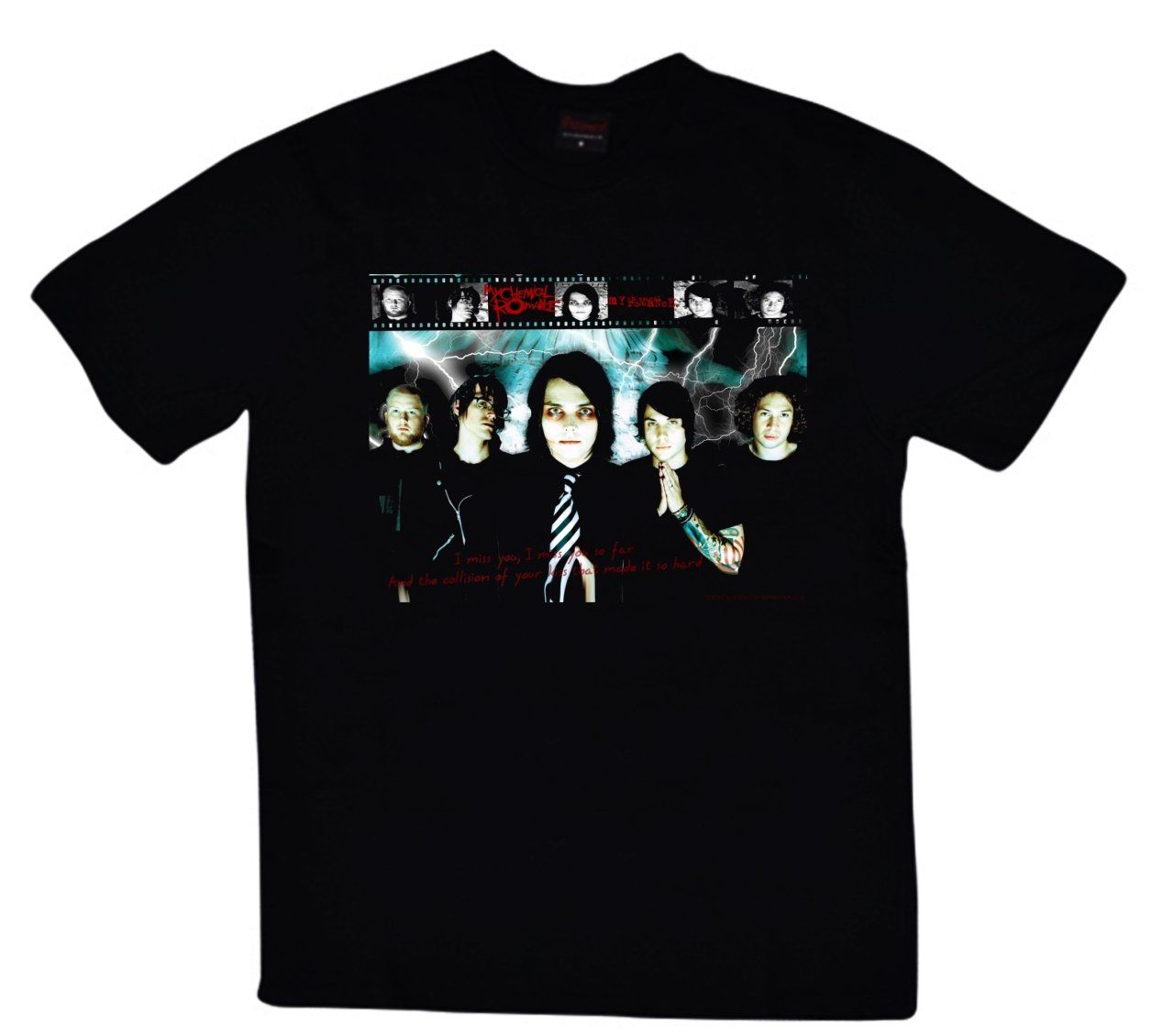 My Chemical Romance Baskılı T-shirt