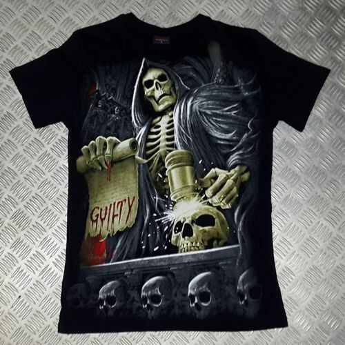 KURU KAFA Baskılı T-shirt