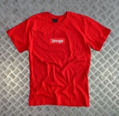 SAVAGE Baskılı T-shirt