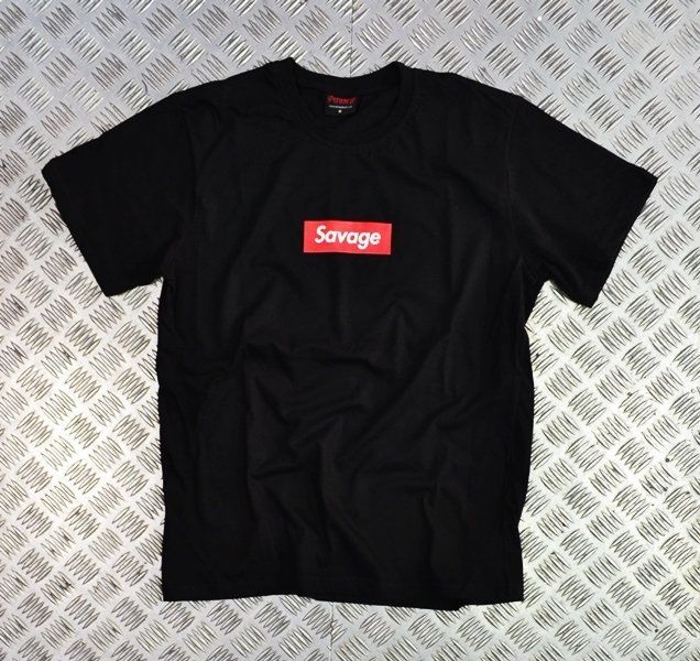 SAVAGE Baskılı T-shirt