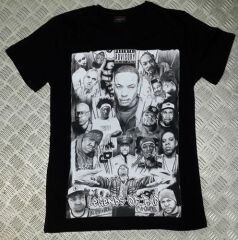 LEGEND OF RAP Baskılı T-shirt