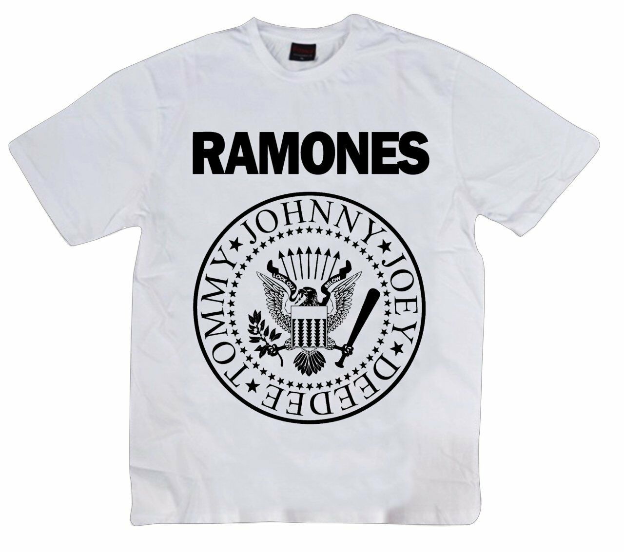 Ramones Bask l T shirt BEYAZ 3XL