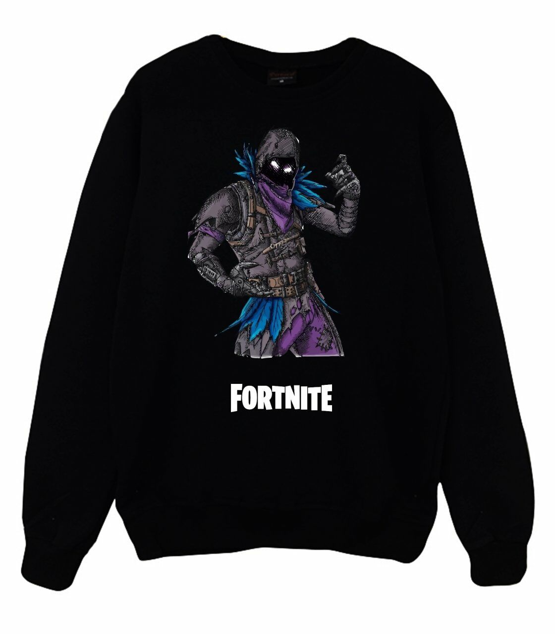 Fortnite Baskılı Sweatshirt