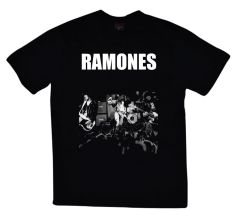 Ramones Baskılı T-shirt