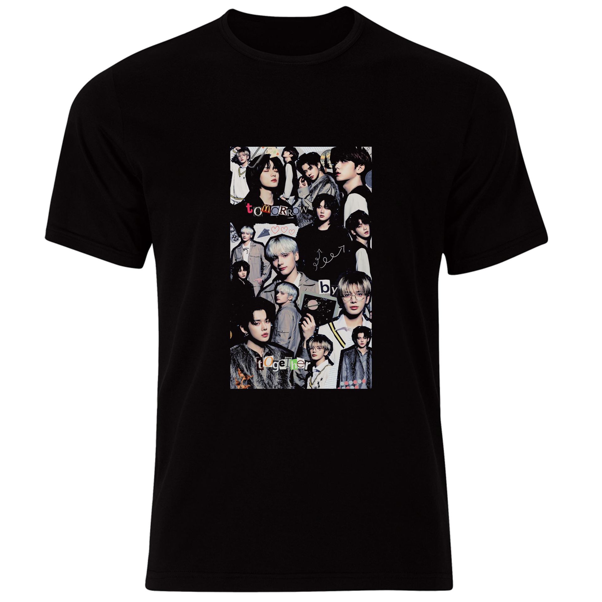 Txt Kpop Müzik Grubu Baskılı Tshirt ( Yeonjun, Soobin, Beomgyu, Taehyun, Huening Kai )