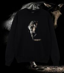 Rose  Baskılı Sweatshirt